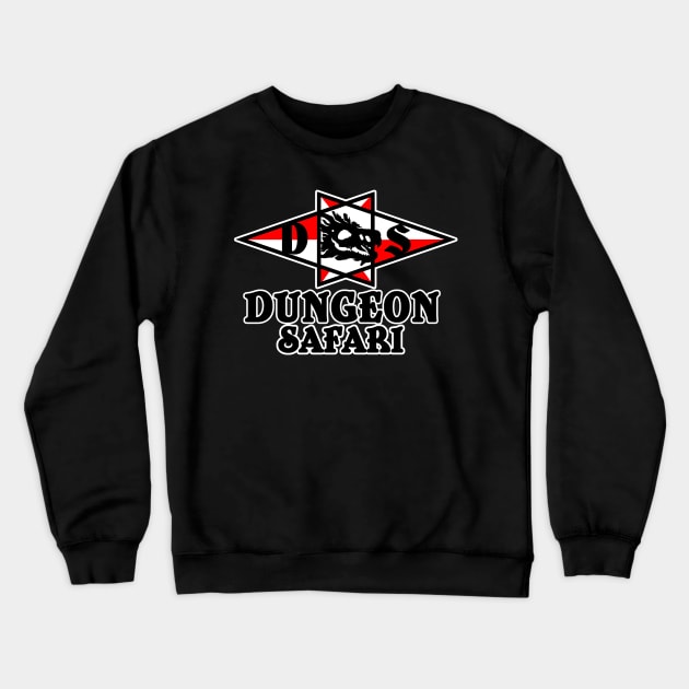 Dungeon Safari Crewneck Sweatshirt by IntelligenceCheck